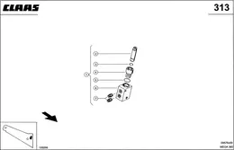 ГИДРОЦИЛИНДР. ПРИВОД РЕВЕРСА