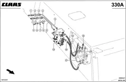 ГИДРАВЛИЧЕСКИЕ ЛИНИИ, РЕВЕРСИВНЫЙ ПРИВОД