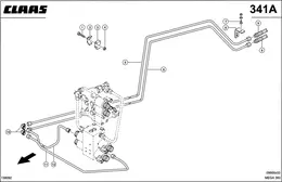 ГИДР. ПОВОРОТ ВЫГРУЗНОЙ ТРУБЫ ЗЕРНОВОГО БУНКЕРА