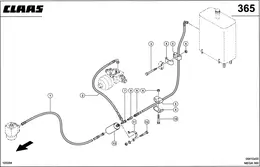 ГИДРОПРОВОДЫ, БАК - НАСОС-ДОЗАТОР