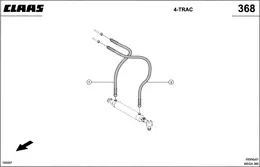 ГИДРОПРОВОДЫ, РУЛЕВОЙ ГИДРОЦИЛИНДР 4