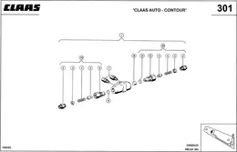 ГИДРОЗАМОК, CLAAS AUTO - CONTOUR