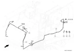 Кабельный Комплект Сзади