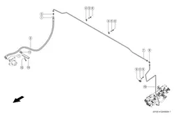 Вариатор Молотильного Барабана, Гидр. Линии