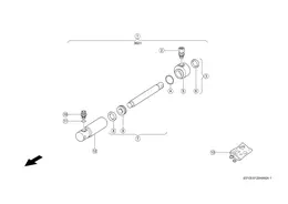 Гидравлический Цилиндр Опорожнения Зернового Бункера