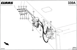 ГИДРАВЛИЧЕСКИЕ ЛИНИИ, РЕВЕРСИВНЫЙ ПРИВОД