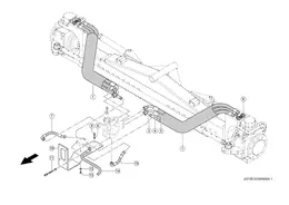 Привод Моста, Гидравлическая Линия