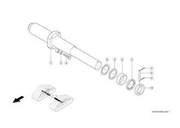 Вставная Ось, Стальной Полугусеничный Движитель