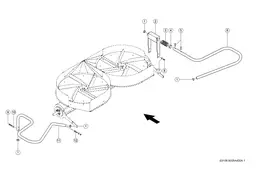 Разбрасыватель Половы, Защитная Скоба