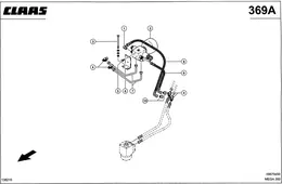 ГИДРОПРОВОДЫ, CLAAS AUTOPILOT