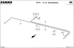 Гидр. Линия (Вертикальное Перемещение Мотовила)