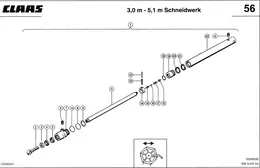 Мотовило-Горизонтальное Перемещение, Цилиндр Мотовила