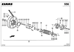 Вариатор Молотильного Барабана, Ведомый