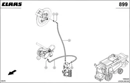 Гидропроводы, Тормоз Жатки