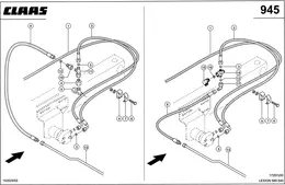 Гидропроводы, Привод Сетки Радиатора