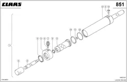 Гидравлический Цилиндр, Молотилка