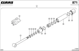 Гидравлический Цилиндр, Радиальный Распр
