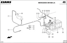 MERCEDES OM 906 LA. ЭЛЕКТРИКА ДВИГАТЕЛЯ