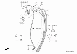 Привод Моста, Гидравлическая Линия