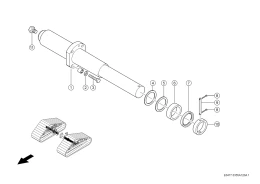 Вставная Ось, Стальной Полугусеничный Движитель