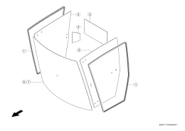 Стекла / Уплотнение Стекол