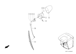 Стеклоочиститель Впереди