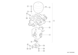 Гидравлика Auto Contour, Клапаны
