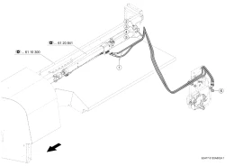 Выгрузная Труба Зернового Бункера, Линии