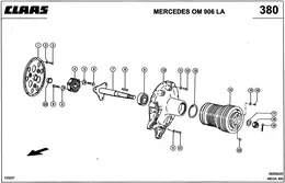 MERCEDES OM 906 LA. ОТБОР МОЩНОСТИ