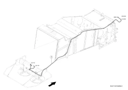 Комплект Кабелей Разбрасывателя Соломы