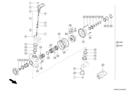 Привод Моста, Гидравлический Двигатель
