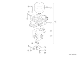 Гидравлика Auto Contour, Клапаны