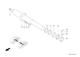 Вставная Ось, Стальной Полугусеничный Движитель