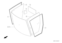 Стекла / Уплотнение Стекол