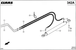 ГИДР. ПОВОРОТ ВЫГРУЗНОЙ ТРУБЫ ЗЕРНОВОГО БУНКЕРА