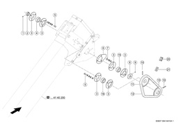 Antrieb Uberkehrelevatorkopf