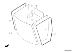 Стекла / Уплотнение Стекол