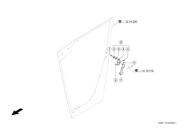 Крепление Боковых Стекол