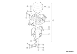 Гидравлика Auto Contour, Клапаны