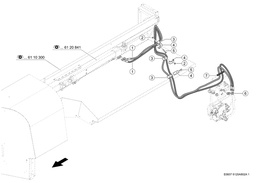 Выгрузная Труба Зернового Бункера, Линии