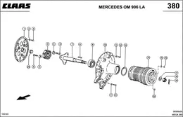 MERCEDES OM 906 LA. ОТБОР МОЩНОСТИ